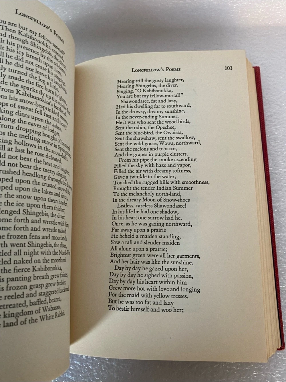 Best Loved Poems By Henry Wadsworth Longfellow ~1949 World's Greatest Literature